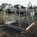 Greenhouse Under Construction Damaged in Storm
