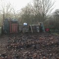 View to Compost and Leafmould Bins